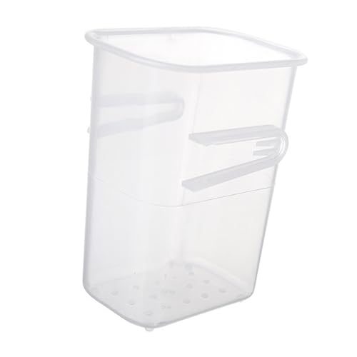 BAFOVY Kühlschrank Seitentür Organizer Kühlschrank Seitentür Behälter Kühlschrank Aufbewahrungsbox Platzsparendes Transparentes Design für Lebensmittel Gemüse mit Robustem von BAFOVY