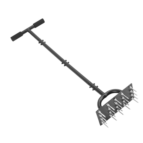 BAFOVY Lawn Aerator Handbuch Werkzeug Gras Garten Aerator mit 20 Stück 2 Zoll Gezackten Spikes 34.6 Zoll Verlängerter T-Griff Zum Lockern des Bodens Rasengesundheit Gartenpflege BAFOVY Lawn Aerator Handbuch Werkzeug Gras Garten Aerator mit 20 Stück 2 Zoll Gezackten Spikes 34.6 Zoll Verlängerter T-Griff Zum Lockern des Bodens Rasengesundheit Gartenpflege von BAFOVY