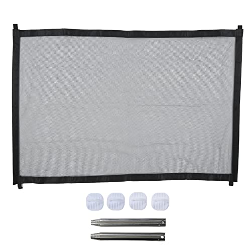 BAFOVY Leichtes Tragbares Pet Safety Mesh Gate, Einfache Installation, Homesfreundliches Design, Innen- und Außengebrauch, Vielseitiges PET-Sicherheitsgate, Geeignet, um Haustiere in Innenräumen zu von BAFOVY