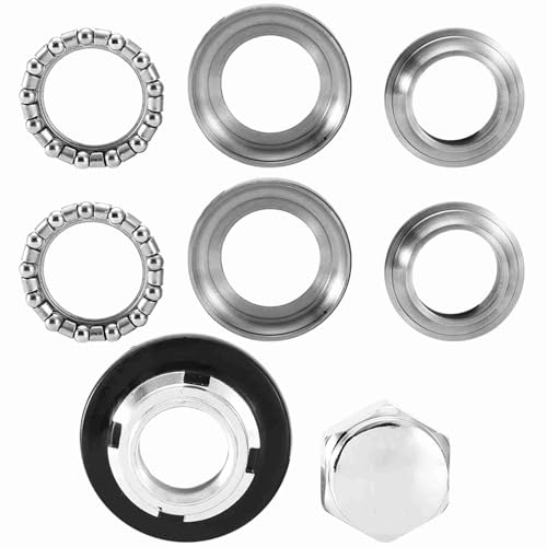 BAFOVY Lenkungsverjüngungslager, Motorrad-Aluminium-Legierungs-Lenkstab-Taper-Lagerkit für CBR600RR 2003-2006 mit Monkey Z50 Z50R von BAFOVY