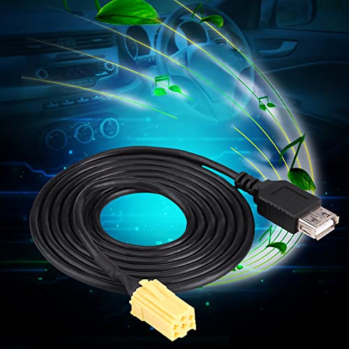 BAFOVY Mini ISO USB -Kabel Mini ISO 6Pin zu USB -Adapterkabel für Auto Audio 182 Cm Long Draht mit Head Unit Entfernungsschlüssel für 159 2007 Grande Punto 2007 BAFOVY Mini ISO USB -Kabel Mini ISO 6Pin zu USB -Adapterkabel für Auto Audio 182 Cm Long Draht mit Head Unit Entfernungsschlüssel für 159 2007 Grande Punto 2007 von BAFOVY