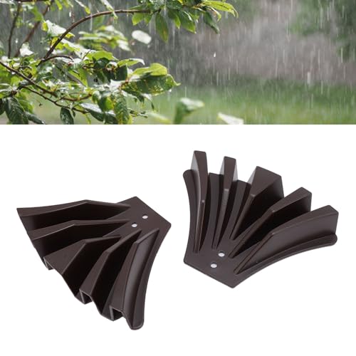 BAFOVY Regenrinnenabflussumlenker, Regenwasserdisperser, Geeignet für Verschiedene Entwässerungssysteme, Verhindert Alterung. Rationale Regenwasserdistribution Reduziert den (Brown) von BAFOVY