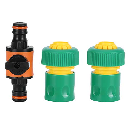 BAFOVY Reparaturkit -Gartenschlauchadapter, Schnellanschluss und Ballventil für das Bewässerungssystem mit Wasserstopp -Funktion, Ideal für Gartenbetten, Bauernhöfe, Rasenflächen, Gewächshäuser (1 BAFOVY Reparaturkit -Gartenschlauchadapter, Schnellanschluss und Ballventil für das Bewässerungssystem mit Wasserstopp -Funktion, Ideal für Gartenbetten, Bauernhöfe, Rasenflächen, Gewächshäuser (1 von BAFOVY