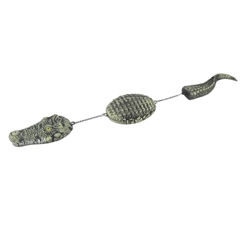BAFOVY Schwimmender Alligator Realistische Krokodilstatue 32.9Zoll Lebensechte Fake-Kopf für Pool Teich Outdoor Garten-Deko mit Langlebigem Kunststoff-Material BAFOVY Schwimmender Alligator Realistische Krokodilstatue 32.9Zoll Lebensechte Fake-Kopf für Pool Teich Outdoor Garten-Deko mit Langlebigem Kunststoff-Material von BAFOVY