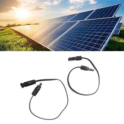 BAFOVY Solar Panel Draht Solar Verlängerungskabel Solar Stecker 6mm² Kupferkern IP67 Feuerfest Sonnenbeständig mit Stecker und Buchse für Solaranlagen PV Stecker Marine Wohnmobile (0,5 m / 1,6 Fuß) BAFOVY Solar Panel Draht Solar Verlängerungskabel Solar Stecker 6mm² Kupferkern IP67 Feuerfest Sonnenbeständig mit Stecker und Buchse für Solaranlagen PV Stecker Marine Wohnmobile (0,5 m / 1,6 Fuß) von BAFOVY