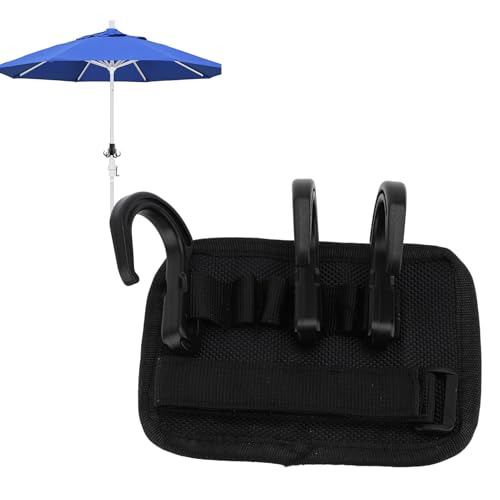 BAFOVY Strand Regenschirmbeutelhalter Haken ABS Patio Regenbügel mit 6 Abnehmbaren Haken für Handtücher Hüte Kleidung Sonnenbrille Kamera BAFOVY Strand Regenschirmbeutelhalter Haken ABS Patio Regenbügel mit 6 Abnehmbaren Haken für Handtücher Hüte Kleidung Sonnenbrille Kamera von BAFOVY