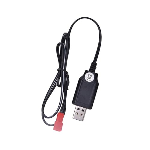 BAFOVY USB -Ladungskabel USB -Kabel Ladekabel für 1573 RC Legierungstechnik Autos Kompakt und Leichte Verbesserung der Haltbarkeit FEINE PROVEMENHEIT UPRADE Accessoire (BLACK) von BAFOVY