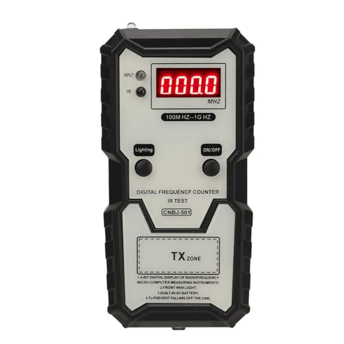 Fernschlüssel-Infrarot-Frequenztester, Hochpräzise Digitalanzeige für Autoschlüssel, Garagentor-Zugangskontrolle mit LED-Leuchten, ABS-Material Fernschlüssel-Infrarot-Frequenztester, Hochpräzise Digitalanzeige für Autoschlüssel, Garagentor-Zugangskontrolle mit LED-Leuchten, ABS-Material von BAFOVY