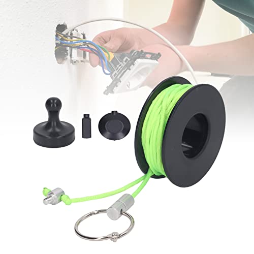 Magnetdraht -Ziehsystem Nylondraht -Routing -Magnet -Werkzeugkit, Kabelnavigationssystem mit Magnetischem Nylonrohr -Gewinde -Bleigerät für DIY von BAFOVY
