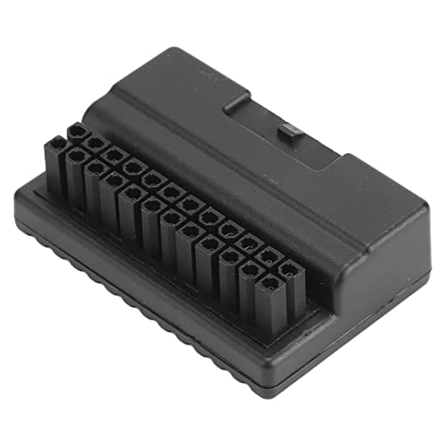 Solide Pins, Verlustfreie Übertragung ATX 24Pin 90 Grad Adapter, Motherboard 24 Pin Adapter mit PVC-Isolierschale, für Desktop-PC Solide Pins, Verlustfreie Übertragung ATX 24Pin 90 Grad Adapter, Motherboard 24 Pin Adapter mit PVC-Isolierschale, für Desktop-PC von BAFOVY