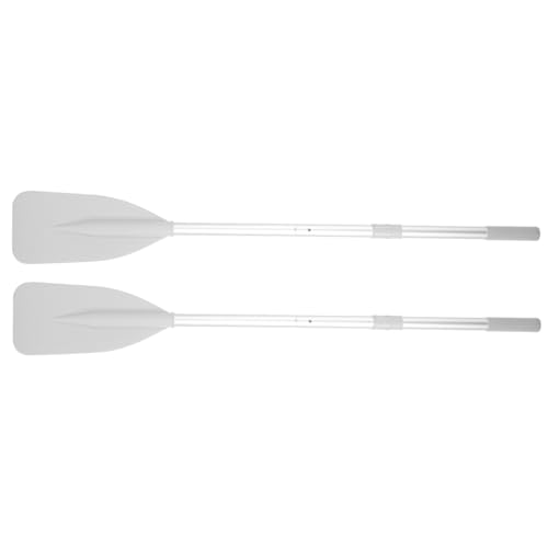 Verbesserter Antrieb: Aluminium -Legierungs -Rippenblattblattblattboot Paddel Set 2PCS Blasable Boot Paddel mit 2 pcs von BAFOVY