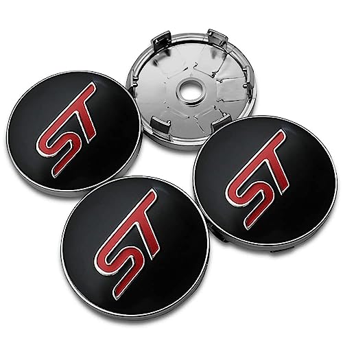 BAGLEV 4 Stück Wheel Hub Caps Radzierdeckel Mittellochdeckel Ersatzteil,für Ford ST Focus x 2 3 Kuga Fiesta Mondeo 60mm 56mm Wasserdicht Staubdicht Verschleißfest und Langlebig,A-60MM BAGLEV 4 Stück Wheel Hub Caps Radzierdeckel Mittellochdeckel Ersatzteil,für Ford ST Focus x 2 3 Kuga Fiesta Mondeo 60mm 56mm Wasserdicht Staubdicht Verschleißfest und Langlebig,A-60MM von BAGLEV