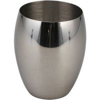 Bagnoxx - Zahnputzbecher Edelstahl rund Silber ø 7,5cm, 9,3cm Höhe Zahnbürstenhalter, Aufbewahrung Zahnpasta Bagnoxx - Zahnputzbecher Edelstahl rund Silber ø 7,5cm, 9,3cm Höhe Zahnbürstenhalter, Aufbewahrung Zahnpasta von BAGNOXX