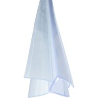 Duschdichtung Schleiflippendichtung Transparent Schleiflippendichtung, doppelte Weichlippe - für 8mm Glasstärke von BAGNOXX