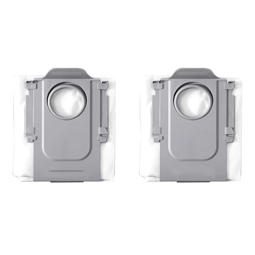 Staubbeutel. Kompatibel Mit Roborock Qrevo Curv P20 Pro Roboterstaubsauger, Staubbehälter, Automatische Entleerung, Basiszubehör(2 Pcs) von BAGPDXBCY