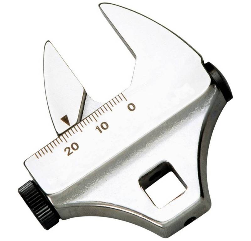 BAHCO Gabelschlüssel Krähenfuß-Rollgabelschlüssel 3/8″, Skala in″ (1 1/8) + mm 1950MZ-3/8 von BAHCO