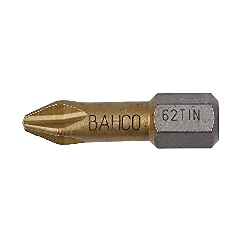 Bahco 62TIN/PH3 Tin-Bits für Phillips-Schrauben 25mm PH3 10 Stück, 0 W, 0 V Bahco 62TIN/PH3 Tin-Bits für Phillips-Schrauben 25mm PH3 10 Stück, 0 W, 0 V von Bahco