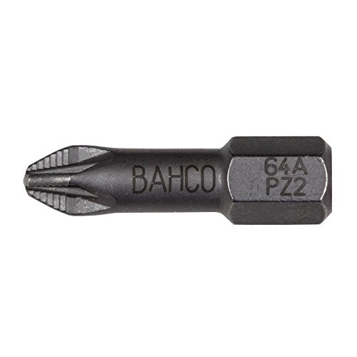 Bahco 64A/PZ1 ACR-Bits für Pozidriv-Schrauben 25mm PZ1 10 Stück, 0 W, 0 V von BAHCO