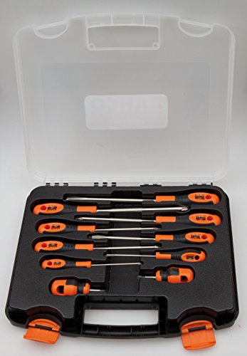 Bahco 605-10-PC-AU SCRW SET 10 Stück Kunststoffgehäuse Bahco 605-10-PC-AU SCRW SET 10 Stück Kunststoffgehäuse von BAHCO