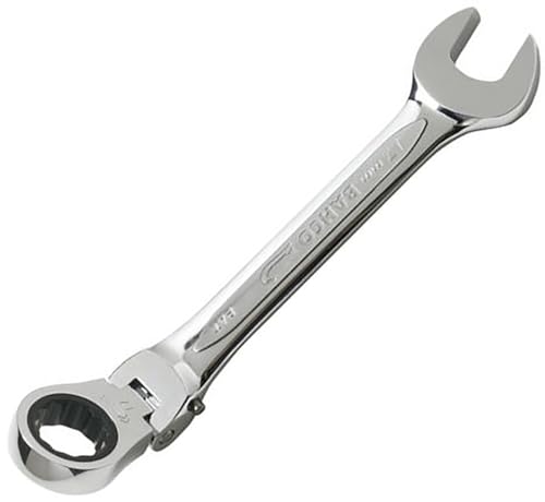 Bahco, SW 11 mm Ratschenschlüssel doppelseitig Legierungsstahl, Länge 141 mm von BAHCO