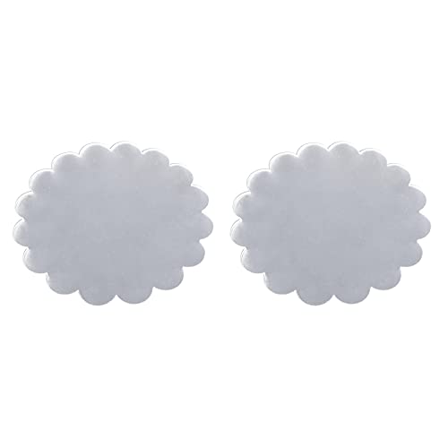 2 Stück Acryl-Kuchenbretter, Acryl-Kuchenscheiben-Set, Kuchendekorationswerkzeuge, Acryl-Kuchenbögen, 5 Formen, 5 Größen zur Auswahl, Kuchendekorationswerkzeug-Set von BAHJKASD