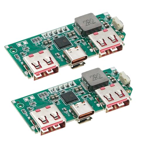 BAHJKASD 5V 3A Lithium Batterie Digitalanzeige Schnelllademodul IP5356 USB C USB PD2.0 Netzteilmodul BAHJKASD 5V 3A Lithium Batterie Digitalanzeige Schnelllademodul IP5356 USB C USB PD2.0 Netzteilmodul von BAHJKASD