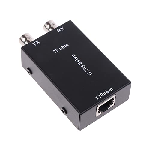 BAHJKASD BNC Zu RJ45 Sender 2 048 Mbit/s G703 Koaxial Zu Unsymmetrie Konverter 75 Ohm Zu 120 Ohm Impedanz BAHJKASD BNC Zu RJ45 Sender 2 048 Mbit/s G703 Koaxial Zu Unsymmetrie Konverter 75 Ohm Zu 120 Ohm Impedanz von BAHJKASD