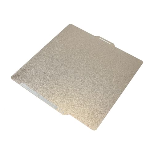 BAHJKASD Bettplatte Doppelseitig Pulverbeschichtete Stahlplatte Hochtemperaturbeständiges Druckbett Für Labor P1P/X1C Drucker von BAHJKASD