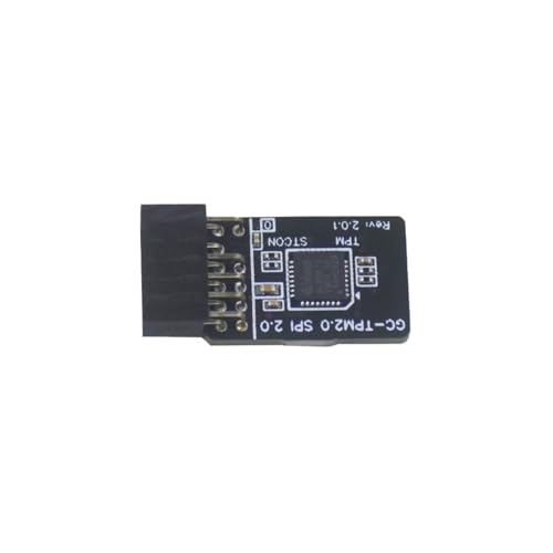 BAHJKASD Computer Adapterplatine Für TPM2.0 SPI 2.0 (12-1) Pin Verbindungsport Verbessert Sicherheitsmodul von BAHJKASD