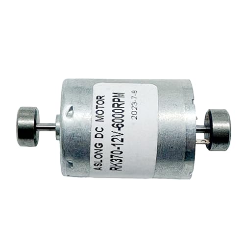 BAHJKASD Kompakter Und Langlebiger 12-V-370-Vibrationsmotor Mit Doppelter Hoher Elektrischer Vibrationsmotor Mit Geringer Geräuschentwicklung Und Starker Leistung von BAHJKASD