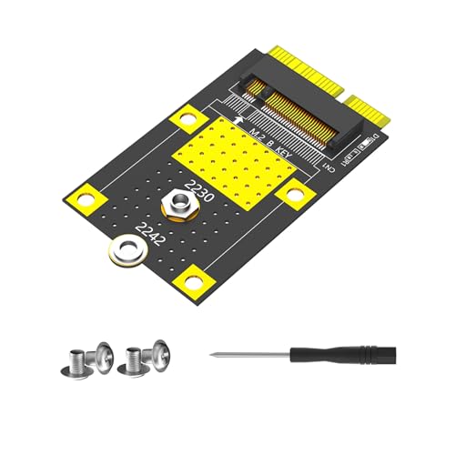 BAHJKASD MSATA Adapterkarte Für 2230/2242 Solid States Disk Converters Card Solid States Disk Card Adapter 2230 2242 von BAHJKASD