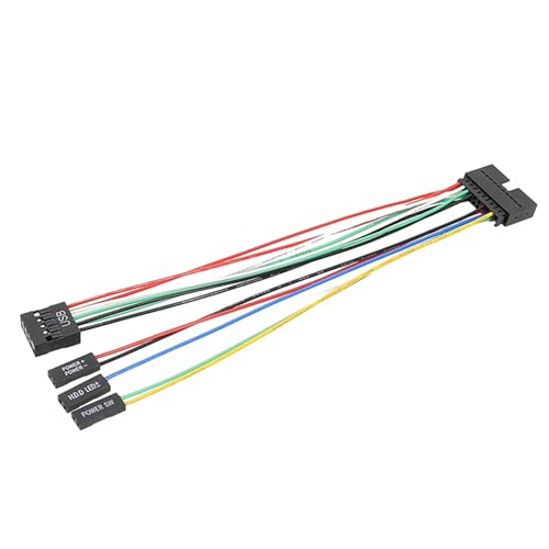 BAHJKASD PC Chassis Stromkabel USB Modifikationsleitung Für Mainboard Panel Stromschaltkabel von BAHJKASD