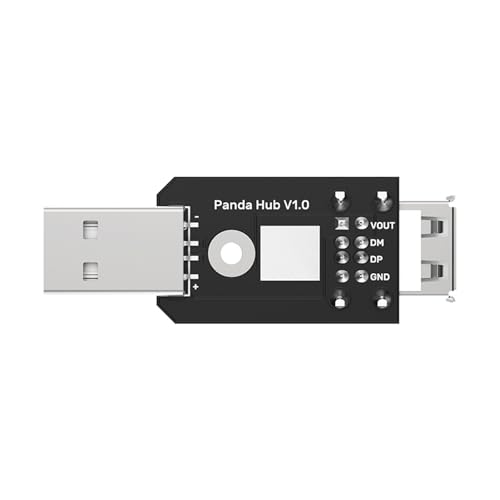 BAHJKASD Panda Adapter Mit Doppeltem USB Verlängerungsschutz Perfekt Für P1S/P1P 3D Drucker Panda Touch von BAHJKASD