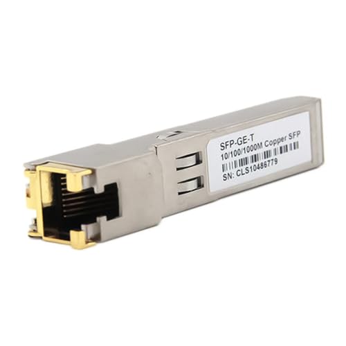 BAHJKASD RJ45-Kupfertransceiver 10/100/1000M Kupfermodul Gigabit Optische Elektrische Portkonverter RJ45-Modul BAHJKASD RJ45-Kupfertransceiver 10/100/1000M Kupfermodul Gigabit Optische Elektrische Portkonverter RJ45-Modul von BAHJKASD