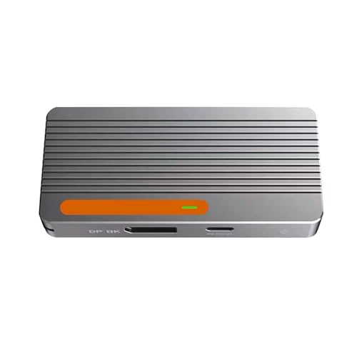 BAHJKASD Supergeschwindigkeit NVME Solid Disc Gehäuse USB3.2 Gen 2 Adapter USB C Mühelosen Assemblierung Kompatibles Fenster 8/10 von BAHJKASD
