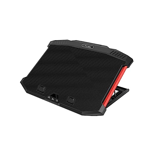BAHJKASD X100 Laptop Kühlerständer Mit Kühlventilatoren 2 USB Anschlüssen Und Mehreren Winkelhöhen Notebook Für Büro Bibliothek Oder Café von BAHJKASD