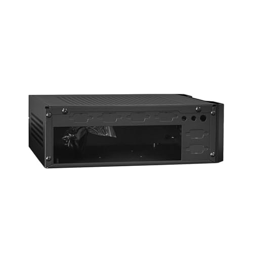 BAHJKASD MX02 Miniatur Desktop Computer Metallgehäuse Mit Strategischer Belüftung Für Stabile Hardware 17x17 17x19cm Mainboards von BAHJKASD