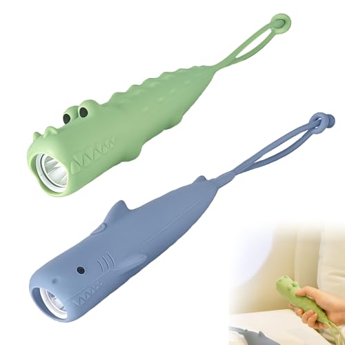 BAIFULAI 2 Stück Aufladbar Taschenlampe Kinder Silizium: Dimmbar Kindertaschenlampe mit Nette Tier geformte, Tragbare Stroboskop LED Taschenlampe für Kinder ab 3 Jahren BAIFULAI 2 Stück Aufladbar Taschenlampe Kinder Silizium: Dimmbar Kindertaschenlampe mit Nette Tier geformte, Tragbare Stroboskop LED Taschenlampe für Kinder ab 3 Jahren von BAIFULAI