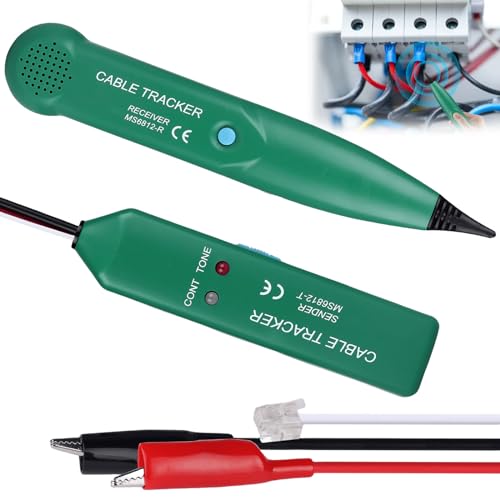 Cable Tracker Kabelbruch Suchgerät: Mähroboter Kabelbruch Finden Multifunctional kabelsuchgerät Leitungssucher Kabelsucher Leitungssuchgerät für Telefonleitungstest Netzwerkkabel-Tester Leitungsfinder von BAIFULAI