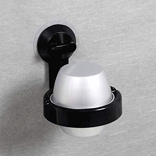 Wand-Aschenbecher für den Innenbereich mit Deckel Tragbarer Kunststoff Aluminium Aschenbecher, hängende Zigaretten-Aschenbecher mit Saugnapf Winddicht und wasserdicht für die Küchenbar im Badezimmer von BAIHAO