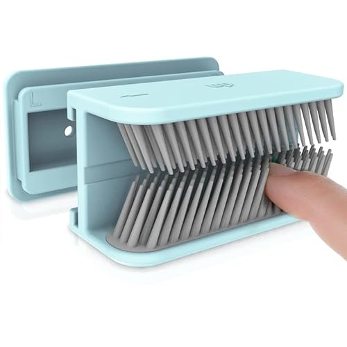 BAISE Haarfänger Duschwand, Abnehmbare Wand Haarsammler, Dusche Haarfänger Wand, Wandmontage Haarsammlung, Wand Haarblocker für Badewanne, Badezimmer, Küche Abflussschutz, Blau von BAISE