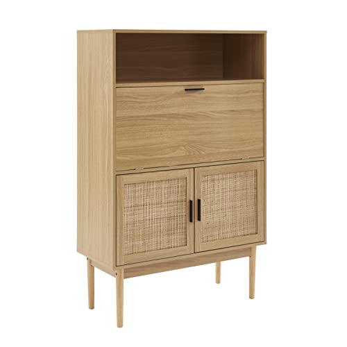 BAÏTA Sekretär Amana Rattangeflecht, Länge 90 cm, Schwarz BAÏTA Sekretär Amana Rattangeflecht, Länge 90 cm, Schwarz von BAÏTA