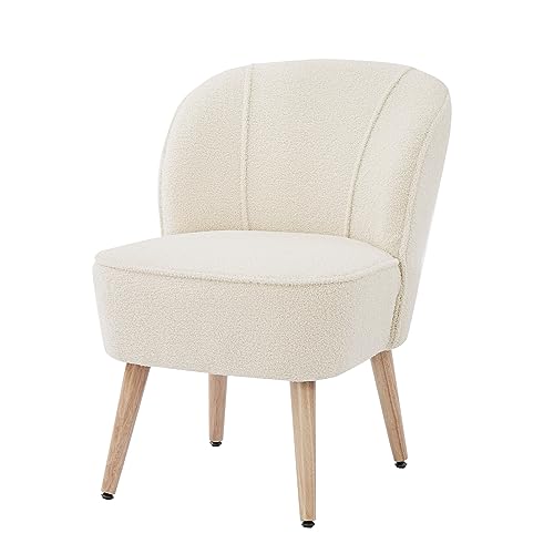 BAÏTA Tivoli Sessel aus Frottee, Stoff, beige, 54 x 66 x 75,5 cm von BAÏTA