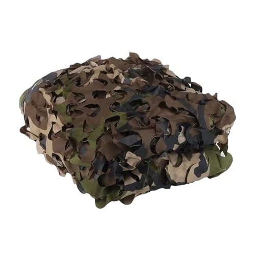BAITUB Camouflage Net Tarnnetz 210D Oxford Woodland Hunting Camouflage Forest Landscape Outdoor German Army Army Camo Camouflage Net BW Camping(Size:4 * 6) von BAITUB