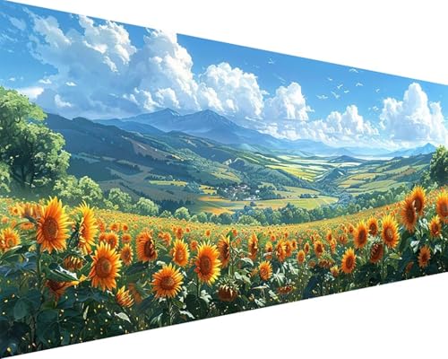 Malen Nach Zahlen Blume Malen Nach Zahlen Erwachsene Wolke Paint by Numbers mit 3 Pinseln und Acrylfarben Handgemalt Ölgemälde Farbige Leinwand Set, Geschenke für Frauen, Zimmer Deko 50x100cm p3-231 Malen Nach Zahlen Blume Malen Nach Zahlen Erwachsene Wolke Paint by Numbers mit 3 Pinseln und Acrylfarben Handgemalt Ölgemälde Farbige Leinwand Set, Geschenke für Frauen, Zimmer Deko 50x100cm p3-231 von BAIYAACO