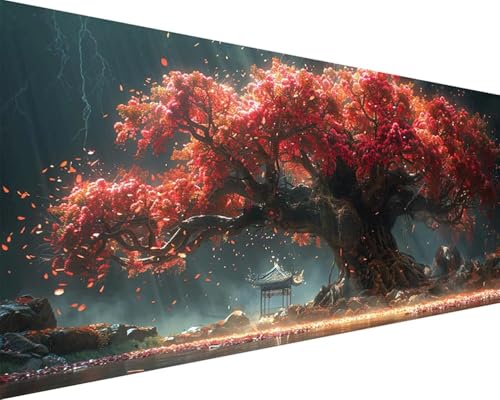 Malen Nach Zahlen Erwachsene Landschaft Malen Nach Zahlen Baum Paint by Numbers Farbige Leinwand mit Pinselset Acrylfarben Kreativ Set für Erwachsene, Home Wand Deko Wohnzimmer Geschenke 30x60cm b4-67 Malen Nach Zahlen Erwachsene Landschaft Malen Nach Zahlen Baum Paint by Numbers Farbige Leinwand mit Pinselset Acrylfarben Kreativ Set für Erwachsene, Home Wand Deko Wohnzimmer Geschenke 30x60cm b4-67 von BAIYAACO