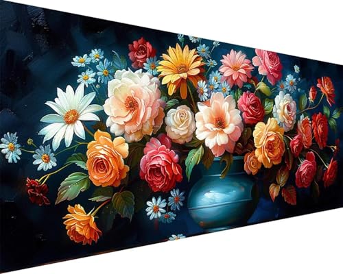 Malen Nach Zahlen Erwachsene Rose Malen Nach Zahlen Blume Paint by Numbers Farbige Leinwand mit Pinselset Acrylfarben Kreativ Set für Erwachsene, Home Wand Deko Wohnzimmer Geschenke 80x160cm w4-10L Malen Nach Zahlen Erwachsene Rose Malen Nach Zahlen Blume Paint by Numbers Farbige Leinwand mit Pinselset Acrylfarben Kreativ Set für Erwachsene, Home Wand Deko Wohnzimmer Geschenke 80x160cm w4-10L von BAIYAACO