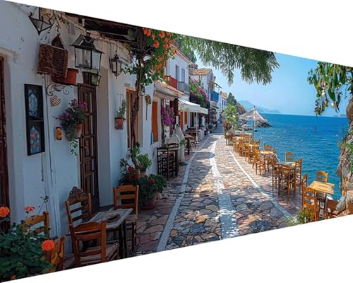Malen Nach Zahlen Erwachsene Stadt Malen Nach Zahlen Straße Paint by Numbers Farbige Leinwand mit Pinselset Acrylfarben Kreativ Set für Erwachsene, Home Wand Deko Wohnzimmer Geschenke 30x60cm t4-27 Malen Nach Zahlen Erwachsene Stadt Malen Nach Zahlen Straße Paint by Numbers Farbige Leinwand mit Pinselset Acrylfarben Kreativ Set für Erwachsene, Home Wand Deko Wohnzimmer Geschenke 30x60cm t4-27 von BAIYAACO