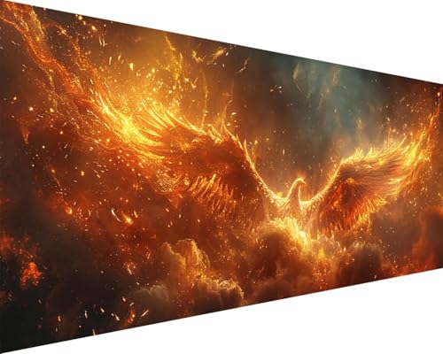 Malen Nach Zahlen Erwachsene Tier Malen Nach Zahlen Phönix Paint by Numbers Farbige Leinwand mit Pinselset Acrylfarben Kreativ Set für Erwachsene, Home Wand Deko Wohnzimmer Geschenke 100x200cm g4-20F Malen Nach Zahlen Erwachsene Tier Malen Nach Zahlen Phönix Paint by Numbers Farbige Leinwand mit Pinselset Acrylfarben Kreativ Set für Erwachsene, Home Wand Deko Wohnzimmer Geschenke 100x200cm g4-20F von BAIYAACO