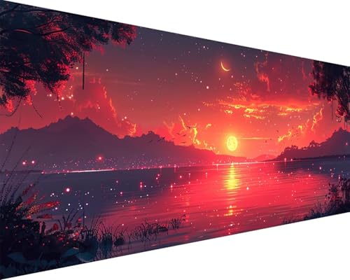 Malen Nach Zahlen Landschaft Malen Nach Zahlen Erwachsene Sonnenuntergang Paint by Numbers Kits mit 3 - Pinseln und Acrylfarben Handgemalt Ölgemälde Farbige Leinwand Set, Zimmer Deko 30x60cm l3-154 Malen Nach Zahlen Landschaft Malen Nach Zahlen Erwachsene Sonnenuntergang Paint by Numbers Kits mit 3 - Pinseln und Acrylfarben Handgemalt Ölgemälde Farbige Leinwand Set, Zimmer Deko 30x60cm l3-154 von BAIYAACO